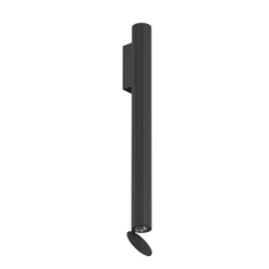 FLOS Flauta Riga 2 Außenwandlampe, 2.700K schwarz