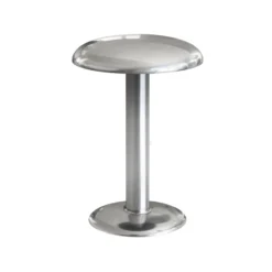 FLOS Gustave LED-Tischleuchte, Akku 927 silber