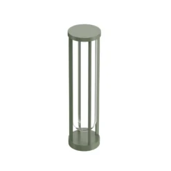 FLOS In Vitro Bollard 2, 2.700 K, 60 cm, hellgrün
