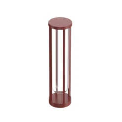 FLOS In Vitro Bollard 2, 2.700 K, 60 cm terracotta
