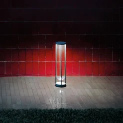 FLOS In Vitro Bollard 3, 2.700 K, 90 cm, weiß