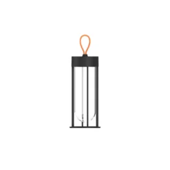 FLOS In Vitro Unplugged LED-Leuchte schwarz 3000K
