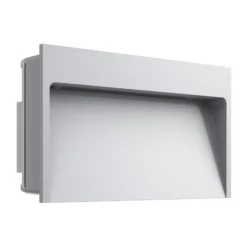 FLOS My Way - breite LED-Wandeinbauleuchte, grau