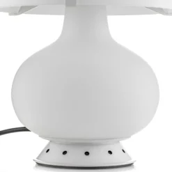 Fontana Arte Designer-Tischleuchte Fontana, Höhe 34 cm, weiß