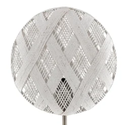 Forestier Chanpen S Diamant Tisch silber/weiß