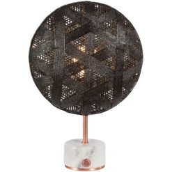 Forestier Chanpen S Hexagonal Tisch kupfer/schwarz