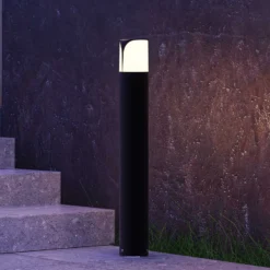 Forlight Wegelampe Astra, anthrazit, Aluminium, Höhe 80 cm