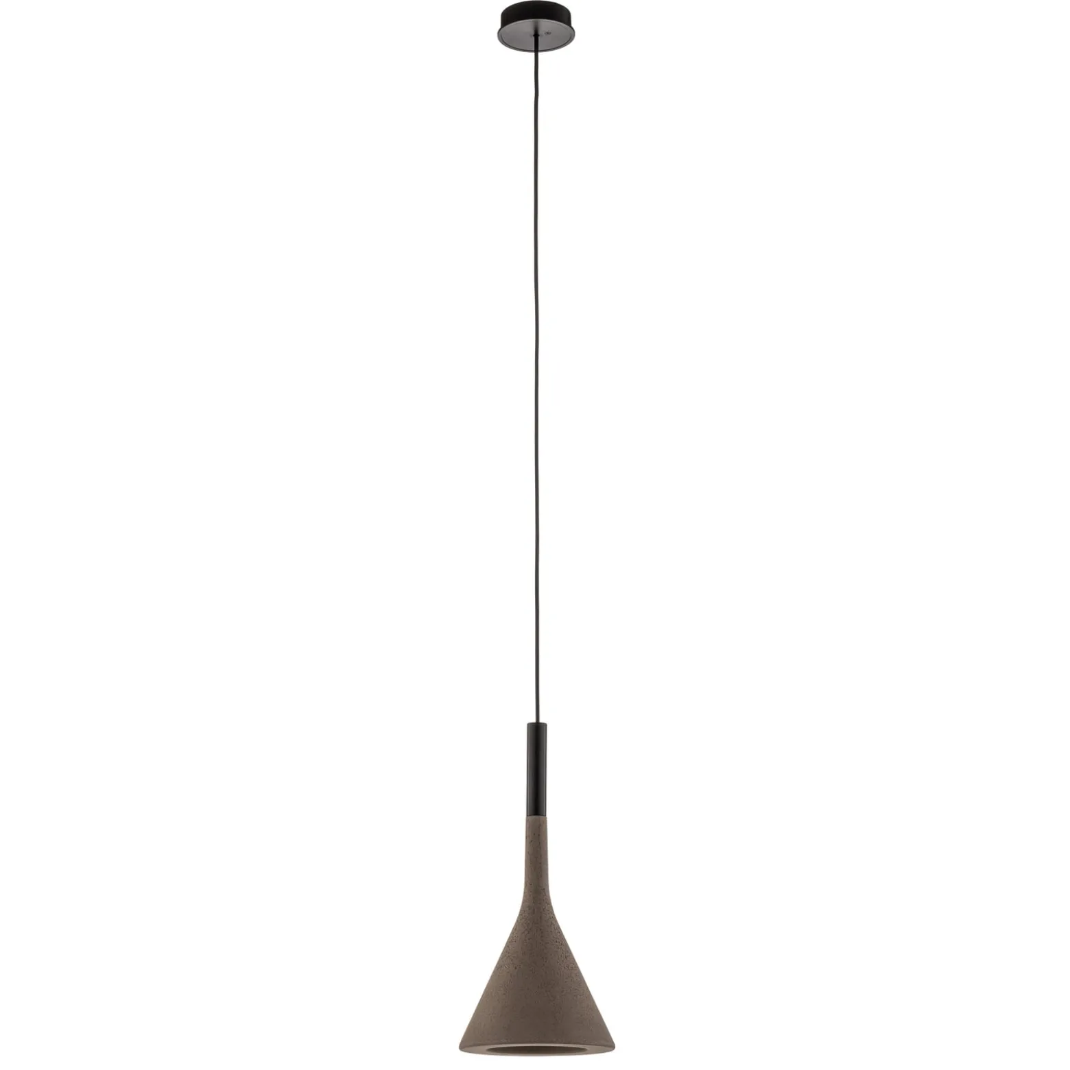 Foscarini Aplomb Hängeleuchte aus Beton, grau