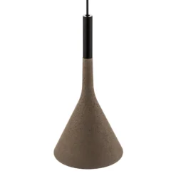 Foscarini Aplomb Hängeleuchte aus Beton, grau