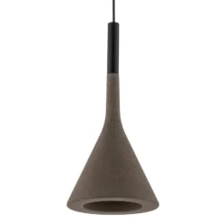 Foscarini Aplomb Hängeleuchte aus Beton, grau