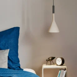 Foscarini Aplomb Hängeleuchte aus Beton, grau