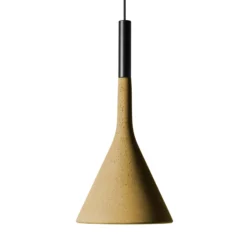 Foscarini Aplomb Hängeleuchte GU10 aus Beton gelb