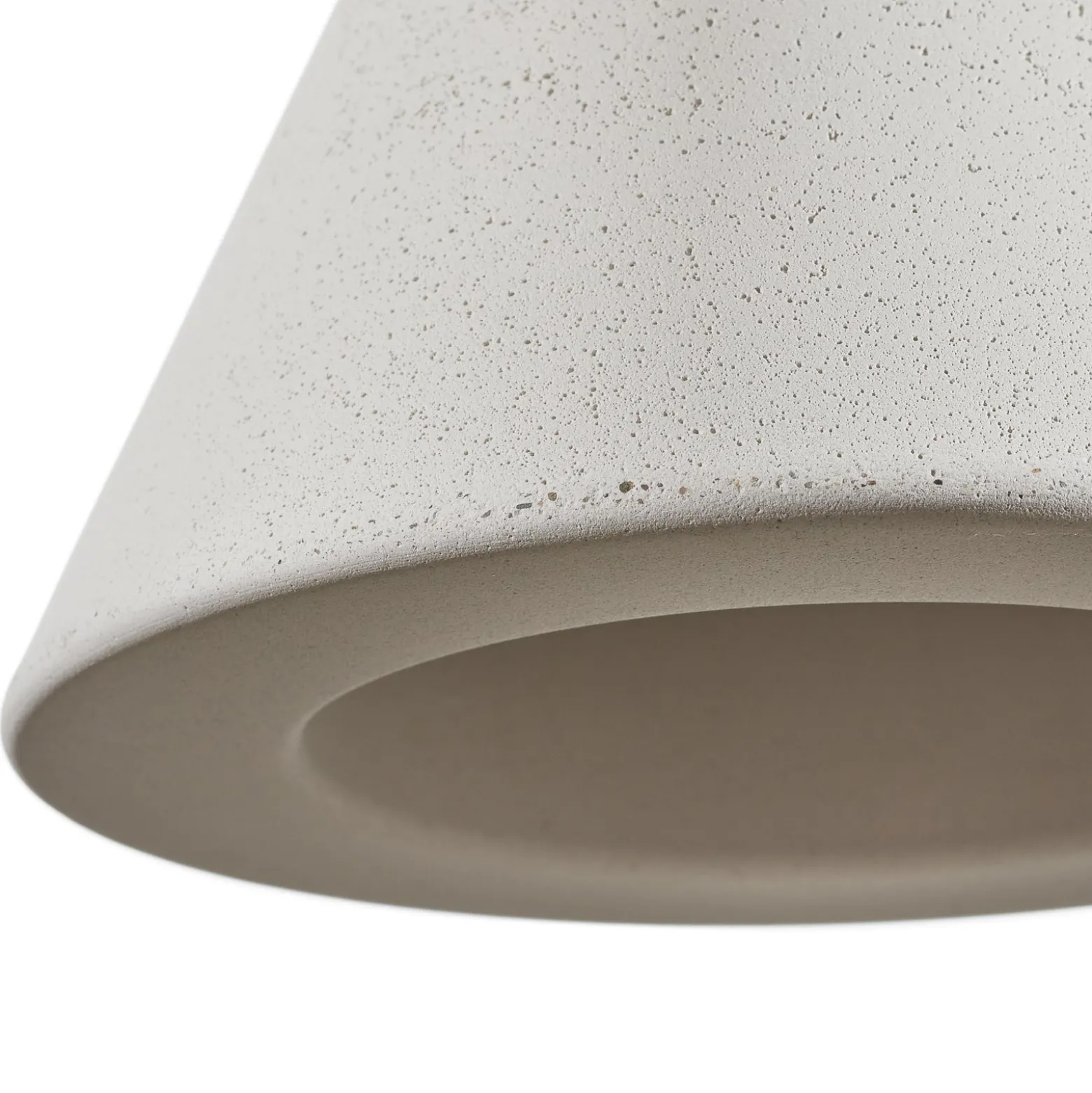 Foscarini Aplomb Hängeleuchte GU10 aus Beton weiß