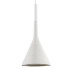 Foscarini Aplomb Hängeleuchte GU10 aus Beton weiß