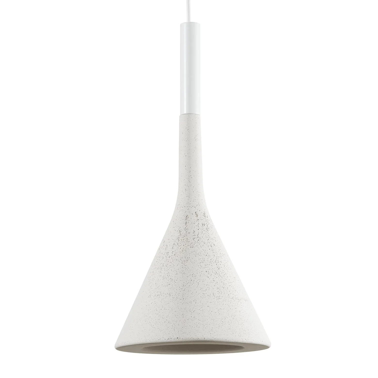 Foscarini Aplomb Hängeleuchte GU10 aus Beton weiß