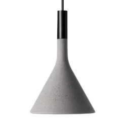 Foscarini Aplomb Mini Hängeleuchte aus Beton, grau