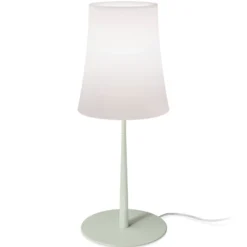 Foscarini Birdie Easy Grande Tischlampe salbeigrün