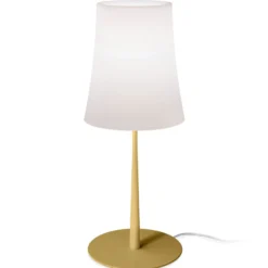 Foscarini Birdie Easy Grande Tischlampe sandgelb
