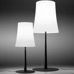 Foscarini Birdie Easy Grande Tischlampe schwarz