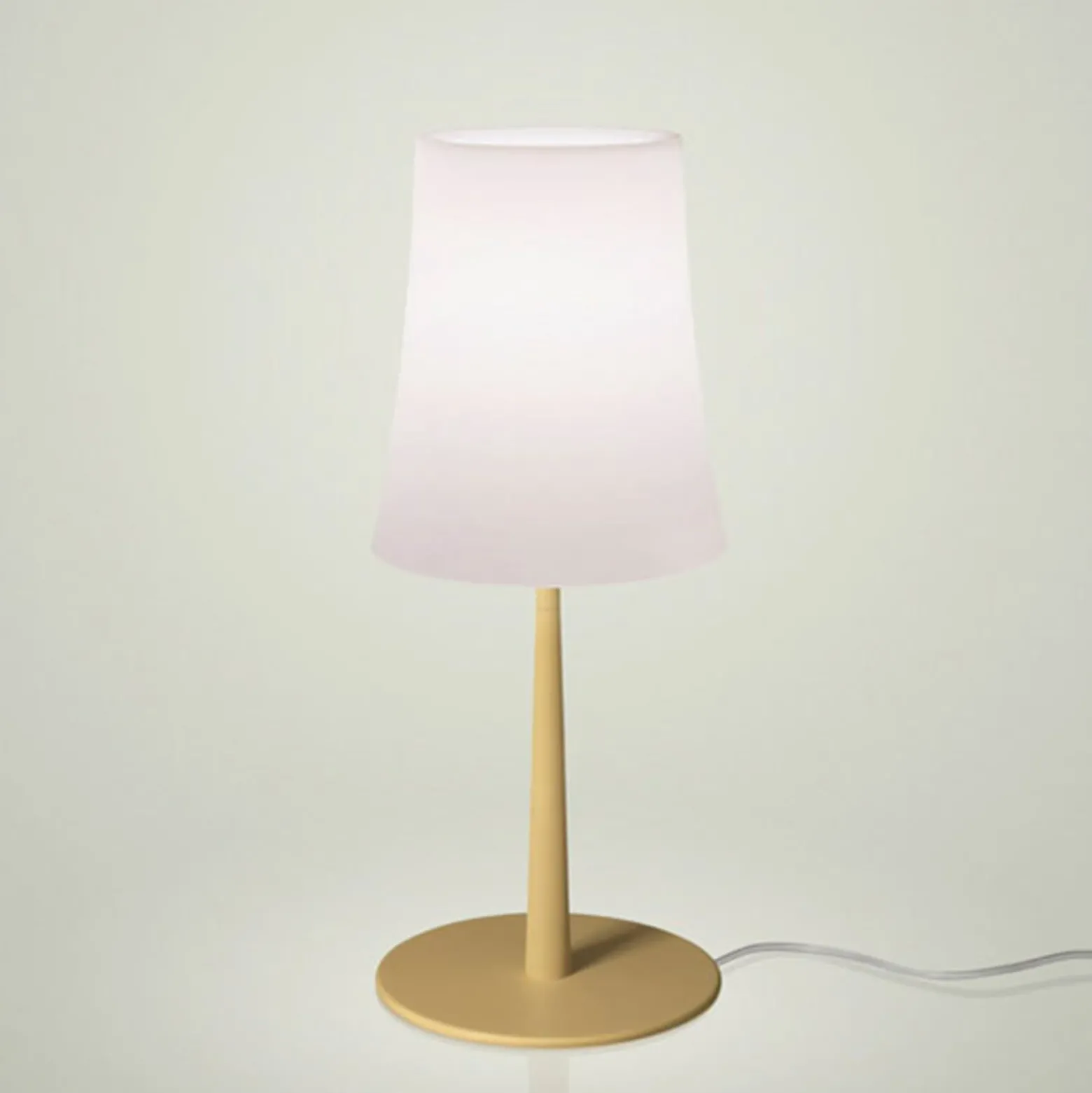 Foscarini Birdie Easy Tischleuchte sandgelb