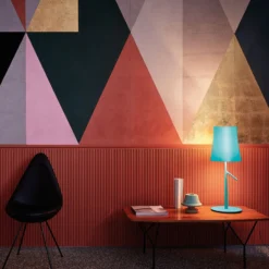 Foscarini Birdie LED piccola Tischlampe aquamarin