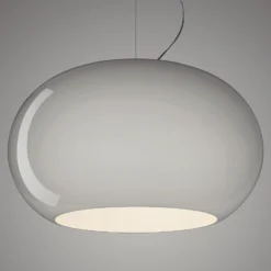 Foscarini Buds 2 LED-Pendelleuchte, E27 grau
