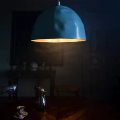 Foscarini Bump Pendelleuchte petrol