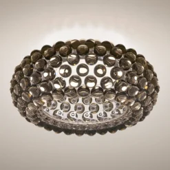 Foscarini Caboche Plus Decke dimmbar rauchgrau