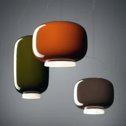 Foscarini Chouchin 3 LED-Hängeleuchte, grau