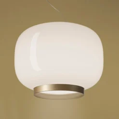 Foscarini Chouchin Reverse 1 E27 LED gold/weiß