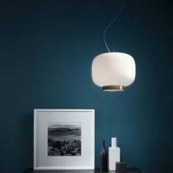 Foscarini Chouchin Reverse 3 LED-Pendel weiß/grau