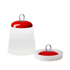 Foscarini Cri Cri LED-Außen-Dekoleuchte, rot