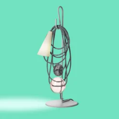 Foscarini Filo LED-Tischleuchte, Amethyst Queen