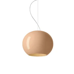 Foscarini LED-Hängelampe Buds 3, cipria DALI Abhängung 10 m