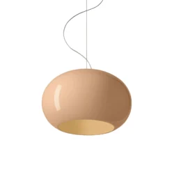 Foscarini LED-Hängeleuchte Buds 2, Ø 42 cm, beige, DALI