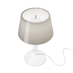 Foscarini LED-Tischleuchte Chapeaux V, grau