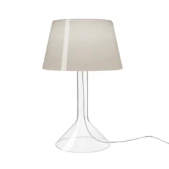 Foscarini LED-Tischleuchte Chapeaux V, grau