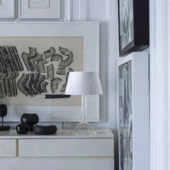 Foscarini LED-Tischleuchte Chapeaux V, weiß