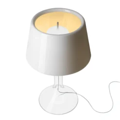 Foscarini LED-Tischleuchte Chapeaux V, weiß