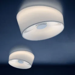 Foscarini Lumiere G9 Deckenleuchte, Ø 24 cm, weiß