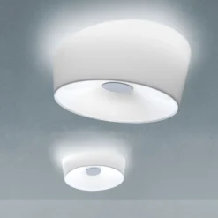 Foscarini Lumiere G9 Deckenleuchte, Ø 24 cm, weiß