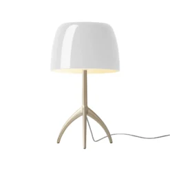 Foscarini Lumiere grande creme/weiß dimmbar