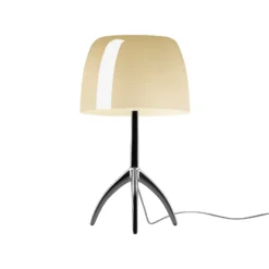 Foscarini Lumiere grande schwarz/creme dimmbar