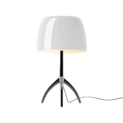 Foscarini Lumiere grande schwarz/weiß dimmbar