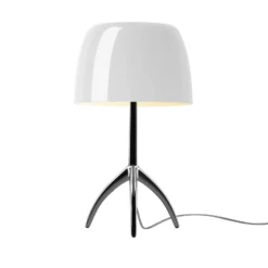 Foscarini Lumiere piccola schwarz/weiß dimmbar
