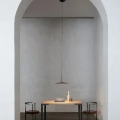 Foscarini MyLight Aplomb large, Hängelampe braun