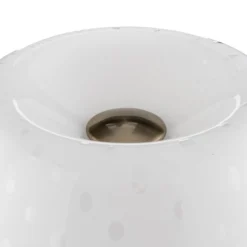 Foscarini Tischleuchte Lumiere 30, 45 cm, Blasenglas, dim.