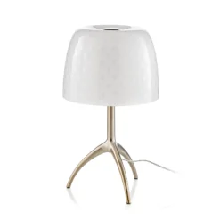 Foscarini Tischleuchte Lumiere 30, 35cm, Blasenglas, ein/aus
