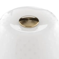 Foscarini Tischleuchte Lumiere 30, 35cm, Blasenglas, ein/aus