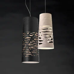 Foscarini Tress mini Hängeleuchte, weiß